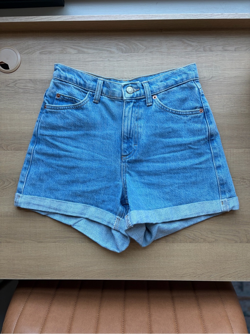 TOPSHOP Denim Mom Shorts | Women’s US 2 | 100% Cotton 🤍